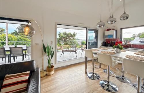 Sene Villa | L'Odyssée - Villa Vue Mer & Plages - Terrasse