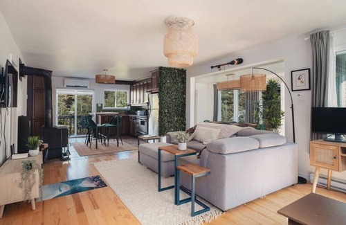 Chertsey Chalet De Esquí | L'Okitaskami. Spa,Lake access.