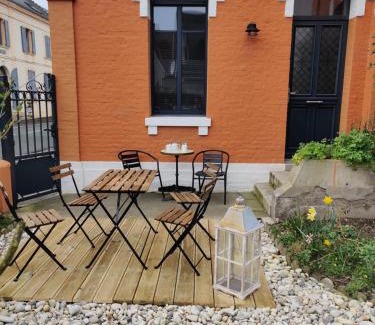 Cayeux-sur-Mer Casa | La Baigneuse maison avec jardinet et parking privé, à 200 m plage