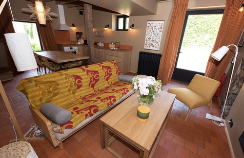 Saint-Laurent-Nouan Apartamento | Apartamento-Baño tipo “wet room”-Premium-Vista al Jardín-Ribes