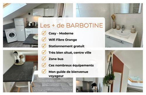 Bourg-en-Bresse Apartamento | La Barbotine - Cosy - Centre ville