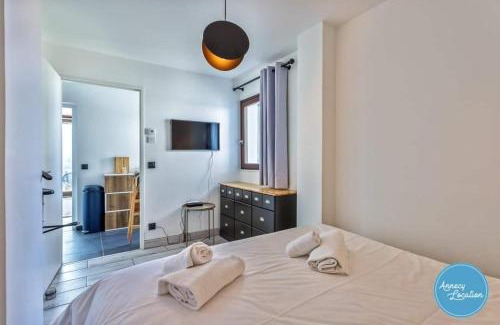 Talloires-Montmin Apartamento | La Bergerie T2 With Lake And Mountains View