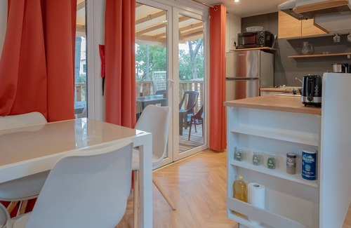 Lege-Cap-Ferret Alquiler De RV | La Cabane en Cap-Ferret - Casa móvil de 3 habitaciones con terraza y piscina