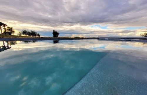 Mas-d'Auvignon Casa | La Colline Gersoise, beautiful Gascon stone house-Private pool-Sauna-360° view