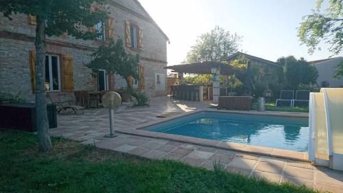 Saint-Etienne-de-Tulmont Casa | La Ferme aux portes de Montauban - Avec piscine
