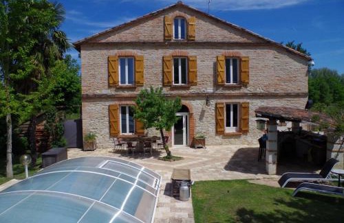 Saint-Etienne-de-Tulmont Casa | La Ferme aux portes de Montauban - Avec piscine