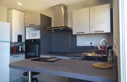 La Franqui Apartamento | Appt Leucate-La Franqui, 3 habitaciones, balcón, vista al mar, playa 50 m, wifi gratis