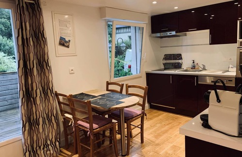 Tourville-en-Auge Cabaña | Gîte-Baño privado con bañera-Vista al campo-Deauville-Honfleur-Etang-