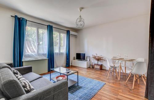 Minimes - Barriere de Paris Apartamento | La maison bleue 65 M2 , cœur des Minimes à Toulouse