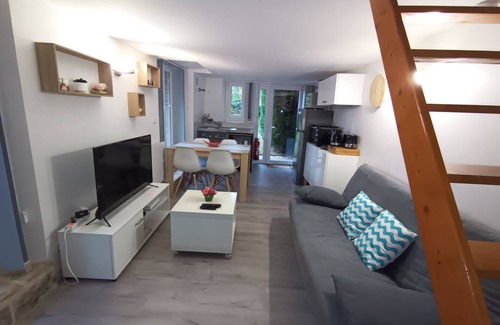 Le Vieil-Evreux Casa | La Maison Cupidon, ideal for 1 or 2 people - fully equipped studio apartment