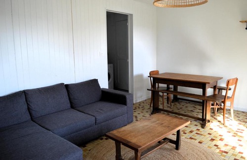 Asnelles Casa | La maison de la plage, à 350m de la mer, jardin