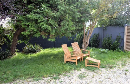 Asnelles Casa | La maison de la plage, à 350m de la mer, jardin