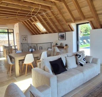 Loubressac Casa | La Marilène Grange avec vue exceptionnelle