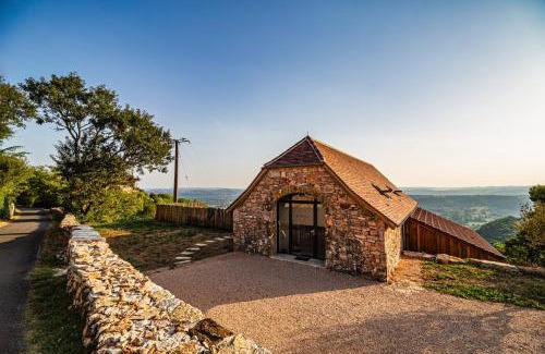 Loubressac Casa | La Marilène Grange avec vue exceptionnelle