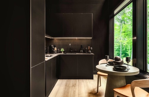 Wartburg Chalet De Esquí | La Notte Modern Black Chalet