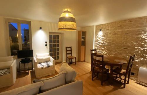 Saint-Regnobert-de-la-Cote-de-Nacre Casa | La perle-Maison de pêcheur à Saint-Aubin-sur-Mer