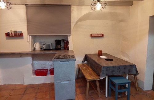 Buis-les-Baronnies Casa | La Petite Maison Bleue Cœur du Village de Buis-les-baronnies 4 Personnes