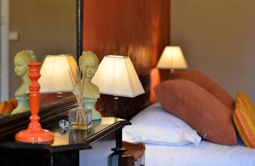 Castelnau-de-Medoc Casa | Suite-De Lujo-Baño privado con ducha-Vista al patio-La Provençale