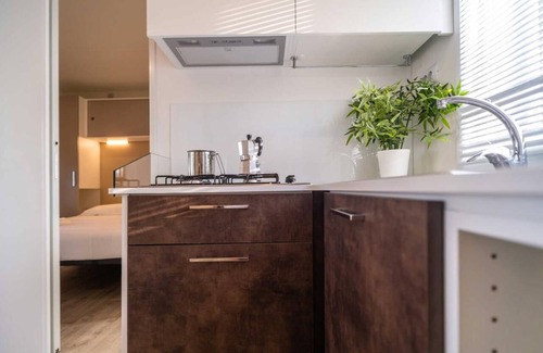 Porto Sant'Elpidio Apartamento | La Risacca Family Camping Village Lodge Comfort Dog für 5 Personen