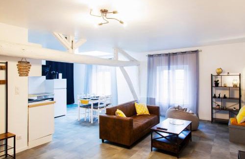 Vitry-le-Francois Apartamento | La Sweet House Dorée Centre Ville Wifi Tout confort