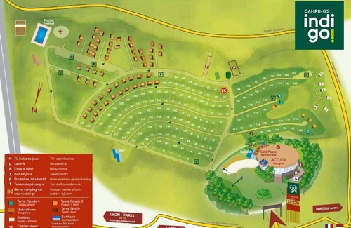 Dardilly Alquiler De RV | La madera y lona carpa Classic IV - hasta 4 personas - 20 m² Número 2