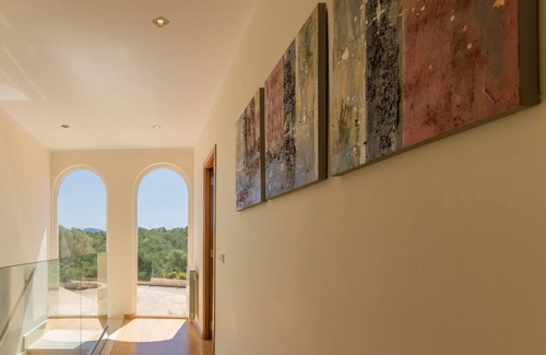 Llevant Villa | La Tierra con vistas a la montaña y piscina