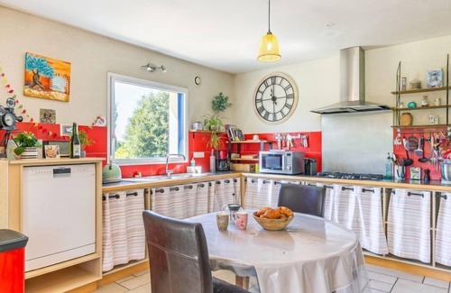 Lanhouarneau Casa | Casa de vacaciones La Vie en Rose en Plounevez Lochrist - 6 personas, 3 dormitorios