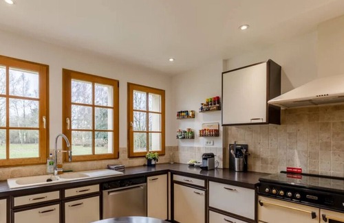 Gonneville-sur-Honfleur Villa | Villa DIAMANTI 5★ | Piscina, Jacuzzi, Sauna, Jardín | 8 personas