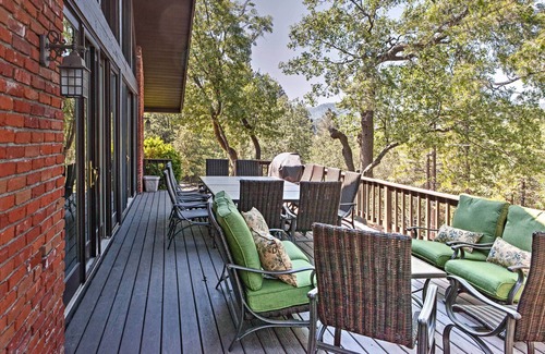 Lake Arrowhead Cabaña | Lake Arrowhead House w/ Lake Views & Wet Bar!