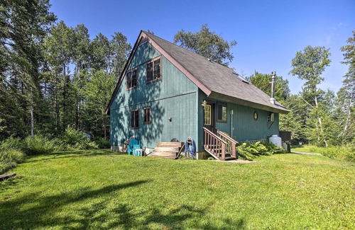 Lake Placid Cabaña | Lake Placid Chalet: Deck & Forest Views!