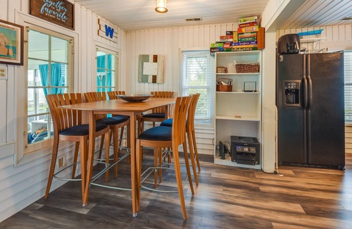 Antioch Cabaña | Lakefront Antioch Cottage w/ Dock & Gas Grill!
