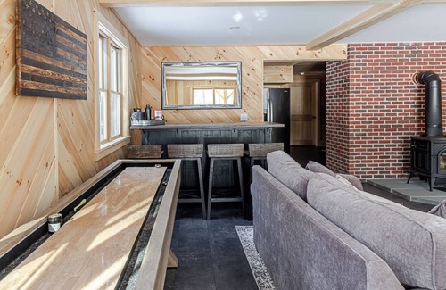 North Bridgton Casa | Lakefront, brand new, craftsman style 4-bedroom 2 bath house home on Long Lake.