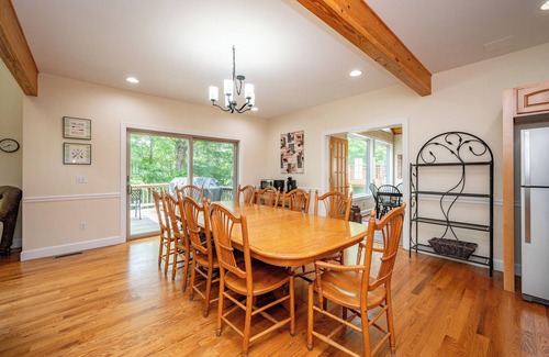 Thayerville Casa | Vista impresionante, frente al lago, piscina cubierta privada