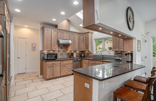 Michiana Casa | Lakefront getaway with lake views, private pool, game room & custom golf cart