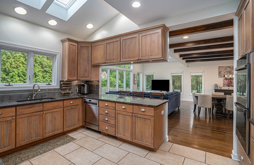 Michiana Casa | Lakefront getaway with lake views, private pool, game room & custom golf cart