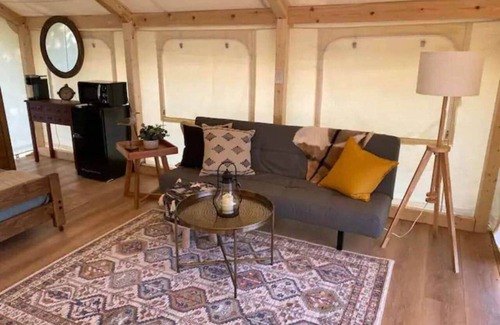 Bastrop Casa | Lakefront Glamping Safari Tent #7: The Longhorn