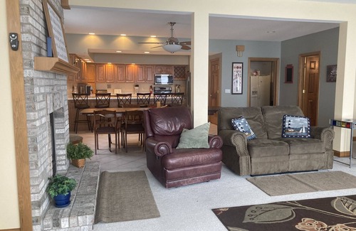 Angola Casa | Lakefront Home on Crooked Lake, Beautiful Views and Plenty of Space and Hot Tub!
