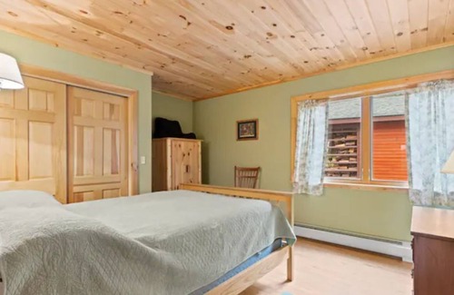 Indian Lake Casa | Lakefront home on Lake Abanakee with great views, cozy living room, pet friendly
