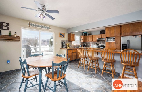 Belding Casa | Lakefront home Slayton Shores - Great Fishing!