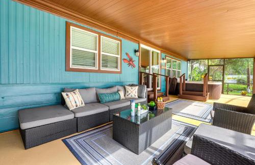 Edgewood Casa | Lakefront Home with Hot Tub and Dock in Orlando!