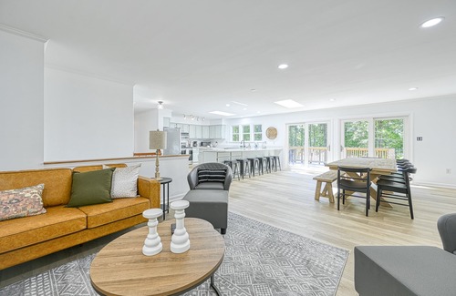 Bumpass Casa | Lakefront home with water & sunset views, dock, paddleboards, kayaks, firepit