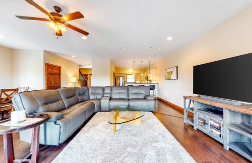 Andersonville Condominio | Lakefront Living w/ Free Attraction Tickets, Gas Fireplace, Deck, & Boat Slip