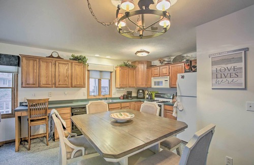 Newaygo Casa | Lakefront Newaygo Home - Private Dock, Kayaks