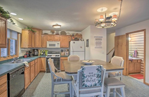 Newaygo Casa | Lakefront Newaygo Home - Private Dock, Kayaks