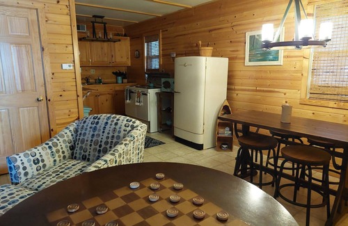 Reed City Cabina | Lakefront Oasis GameRm/Sauna/Fire-pit/DogFriendly/Fishing