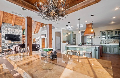 Phelps Casa | Lakefront retreat with hot tub, water view, game room, home theater & dock
