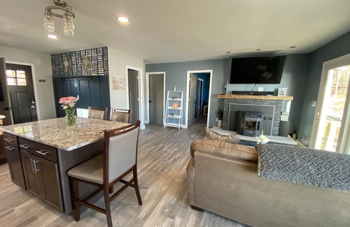 Cadillac Cabaña | Lakefront Sauna Spa @ Stoneledge Lake Living