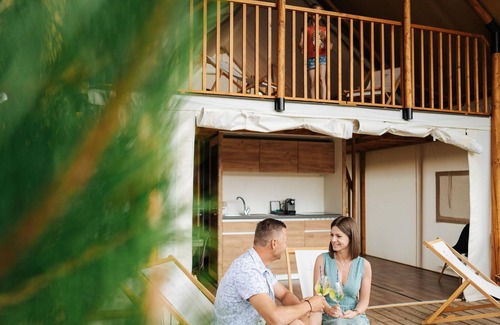 Sankt Michael bei Bleiburg Alquiler De RV | Lakeside Family Tent - Lakeside Petzen Glamping