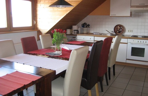 Rothenberg Apartamento | Ferienhof Rothenberg apartamento 1 con 3 dormitorios, salón, cocina, baño u. WC
