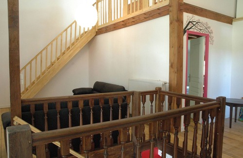 Saint-Hilaire-en-Lignieres Casa | Gran casa de campo para familias grandes o amigos, con piano y pie de bebé.